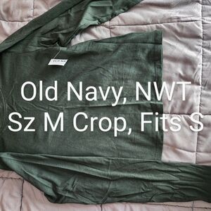 Old Navy Green Crop Top